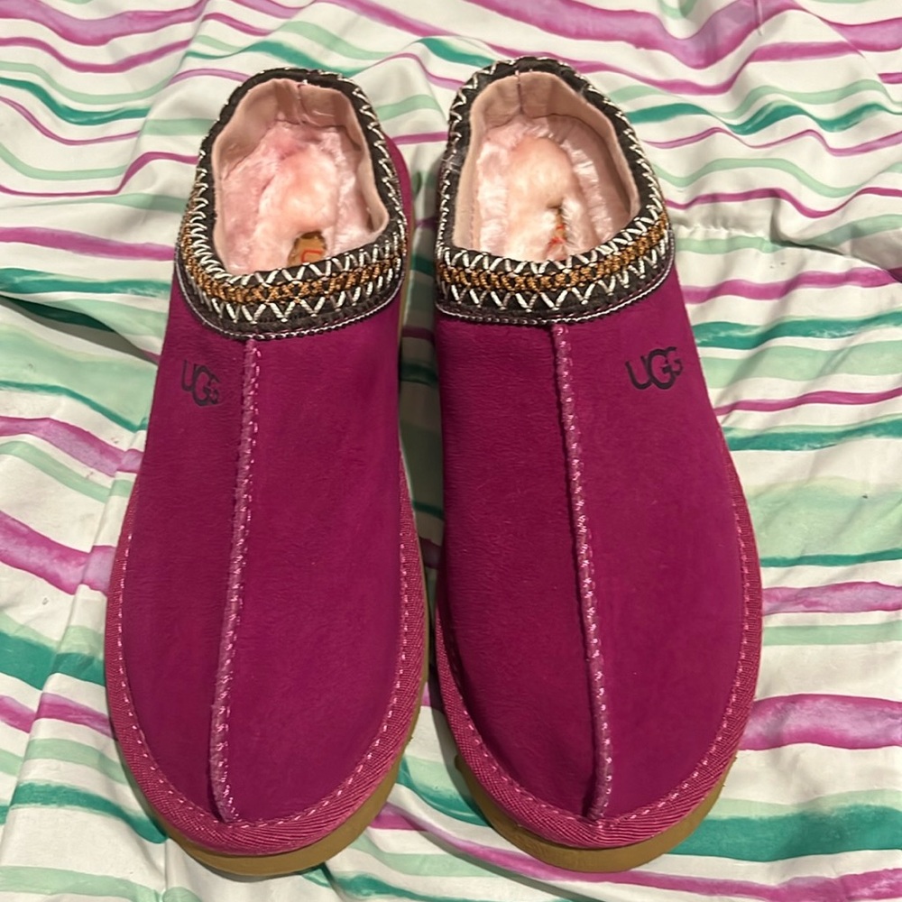 Pink Tasman Ugg Slippers
